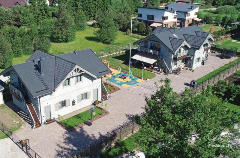 Baltu vila Palangā - Jauni dzīvokļi ģimenes atpūtai 240 m līdz jūrai