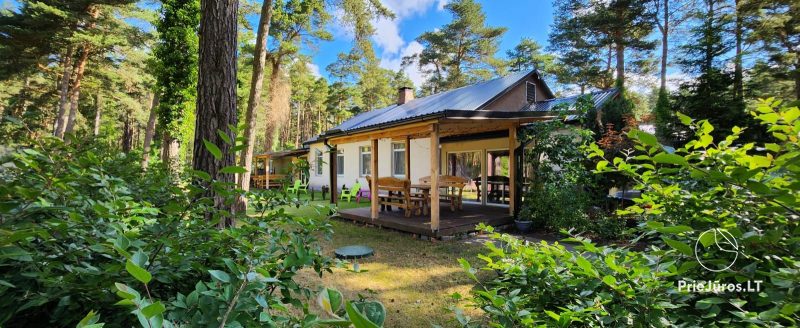 Dviejų kambarių apartamentai su privačia teritorija Ventspilyje