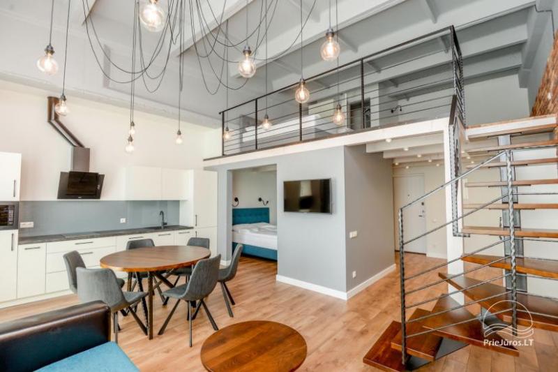Loft 1973 - nauji apartamentai / loftai Palangoje