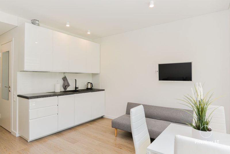 Jaukūs studio tipo apartamentai Jūsų poilsiui