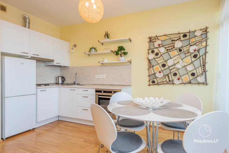 Apartamentų su erdve terasa nuoma Palangoje