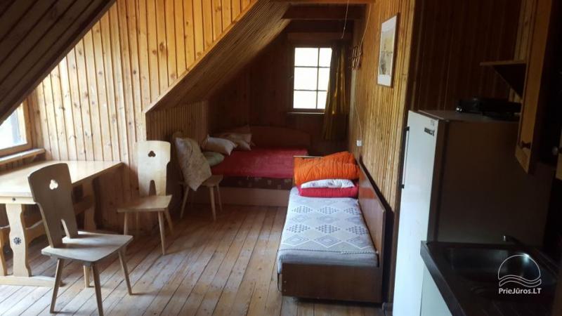 Rooms for rent in Pape, 300 m. to the sea. Price per person - 8 EUR
