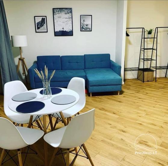 Apartamentai Dvi kopos Šventojoje. Tik 200 metrų iki jūros!