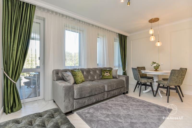 New, modern apartment Morkus. Just 50 meters to the sea!