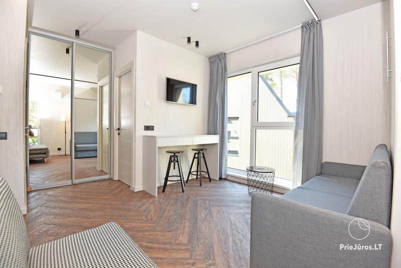 Ciki Puki Purslai īrē dzīvokļus ar apsildāmu baseinu Palangā, Kunigiškiai