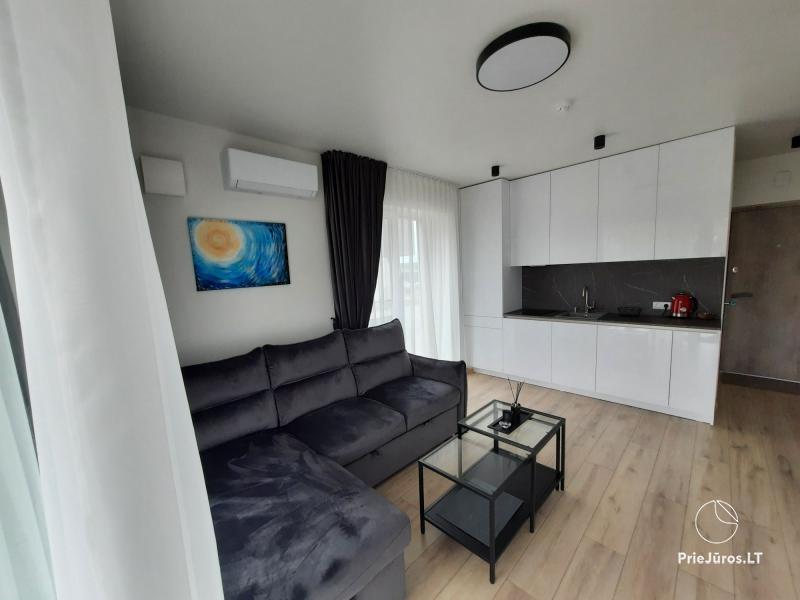 ''Sun Home apartamentai Mano Jūra 2 pramogų komplekse su šildomu baseinu