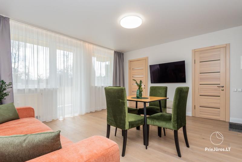Jaukiai įrengtų RR apartamentų nuoma Palangos centre