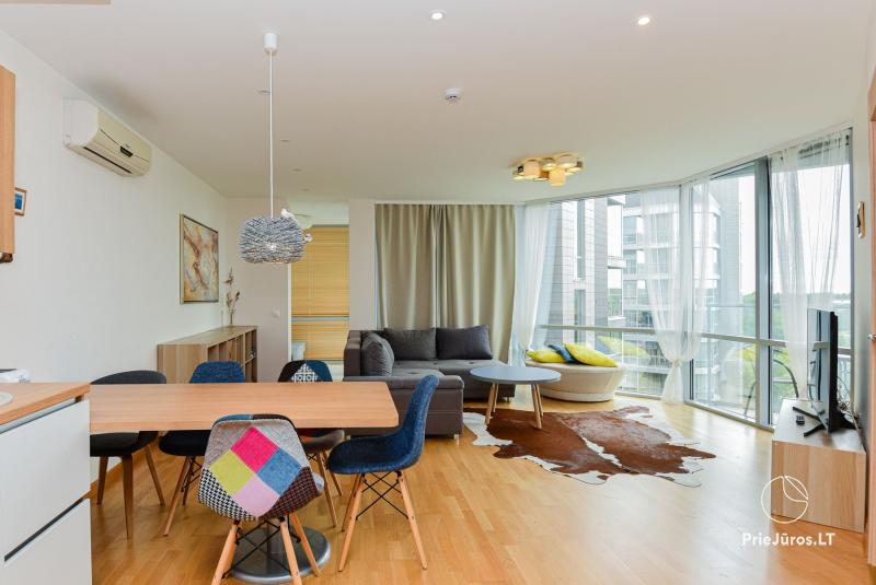 Apartamentai prie jūros Šventojoje, komplekse Elija