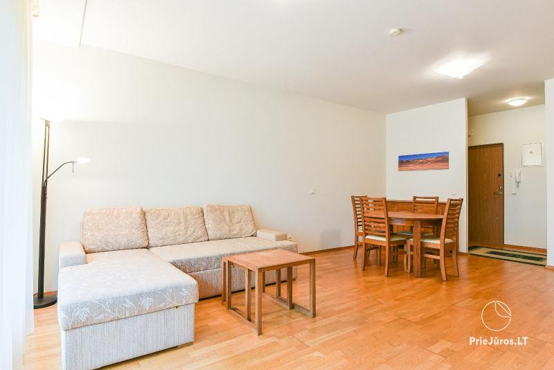 Apartamentai su dideliu balkonu nuomai Palangoje