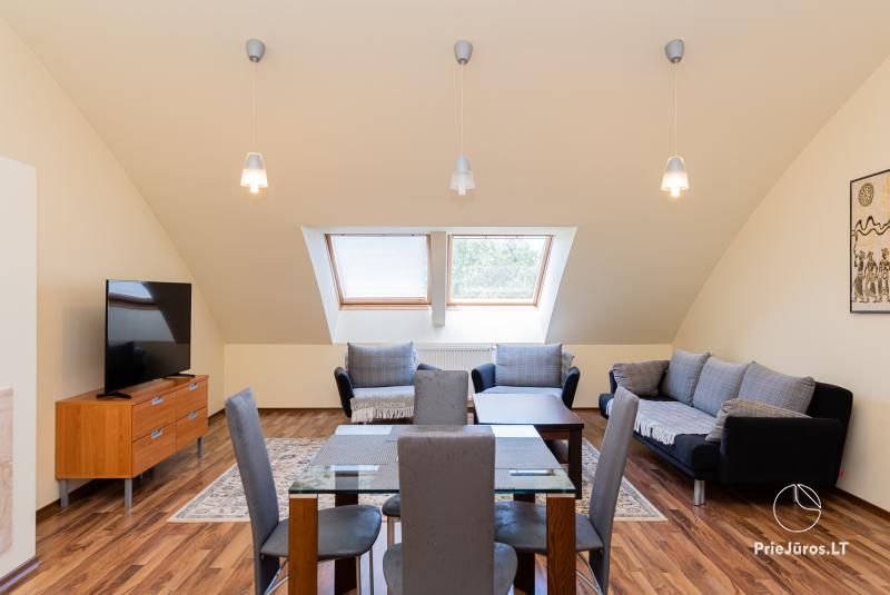 Erdvių apartamentų nuoma Sermiesčio g. 4, Palangoje