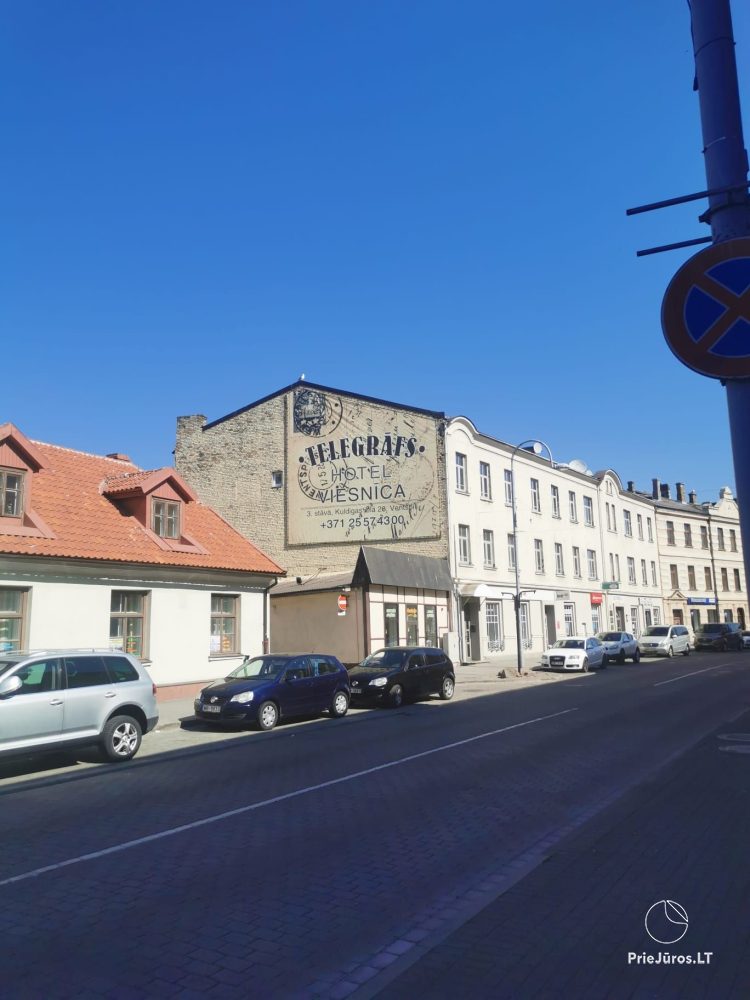 Viesnīca Ventspils centrā Telegrāfs un mājas īre pie jūras - 1