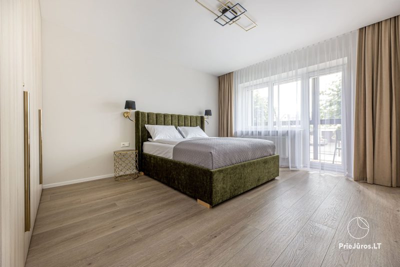 3 kambarių apartamentai Auksinė samana Palangos miesto centre!