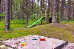 Kempingas, Stovyklavietė poilsiui su palapinėmis, kemperiais Latvijoje. Iki jūros - 300 m - 5