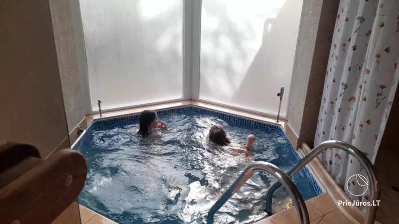 Apartamentai Dzintari Jūrmaloje. Sauna, baseinas, nuosavas kiemas