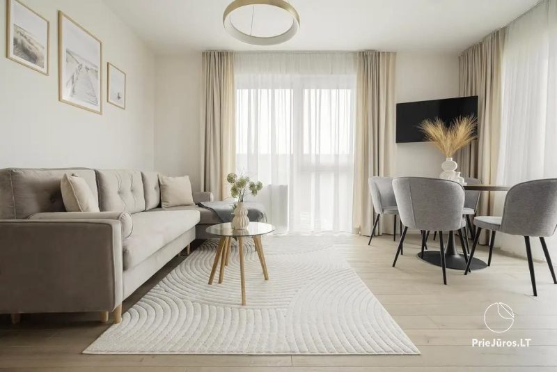 2 kambarių apartamentai Dune house Mano jūra 3