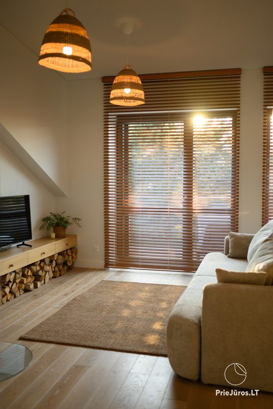 Trijų miegamųjų nauji apartamentai Nidoje