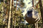 Sekosaulei.lv -kempings, koku teltis, kupola telpa ballītēm un pasākumiem