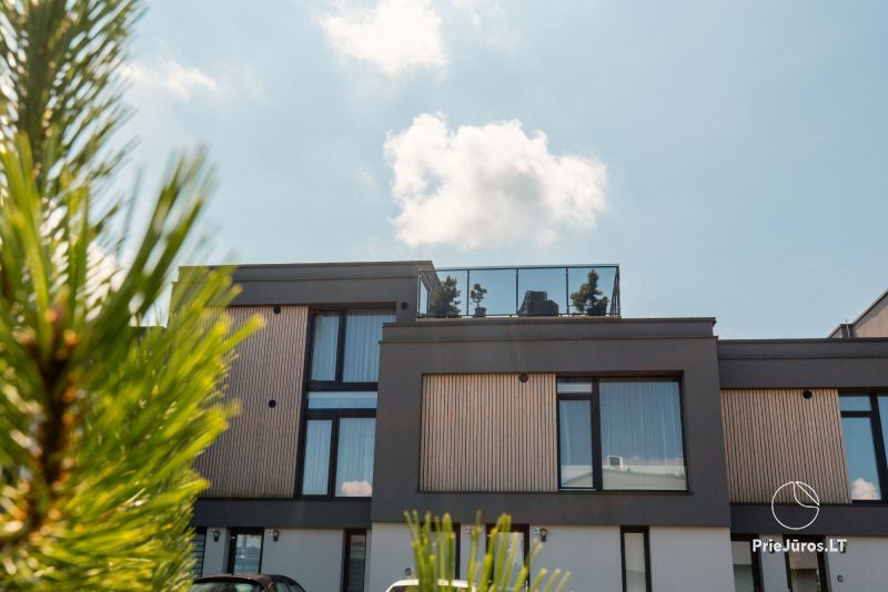 „Mano Palanga Apartamentai“ su išskirtinio grožio bei dydžio stogo terasa!