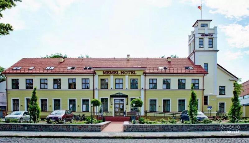 Memel Hotel Viesnīca Klaipēdas vecpilsētā, ērtā vietā, netālu no apskates objektiem, teātriem, restorāniem, pilsētas izklaidēm