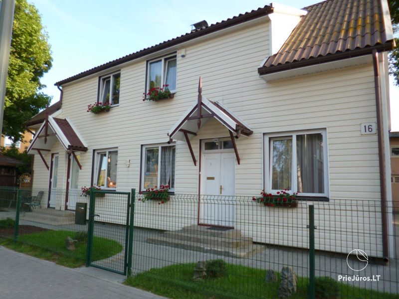 Pas Edmundą - kambarių nuoma Palangoje