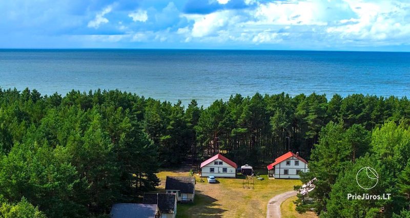 Tikai 60 gadus vecs līdz jūrai, no 10 eur/pers., atpūtas bāze Rietuva, Papē