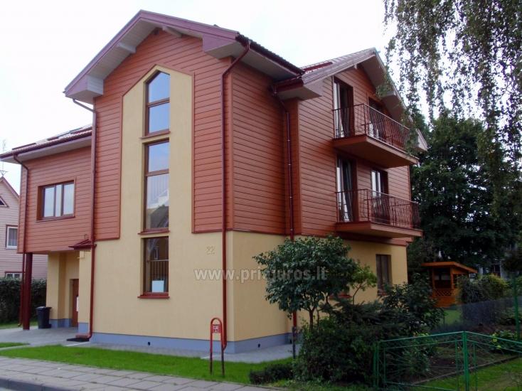 Kambarių, apartamentų nuoma naujame, šiuolaikiškai įrengtame name