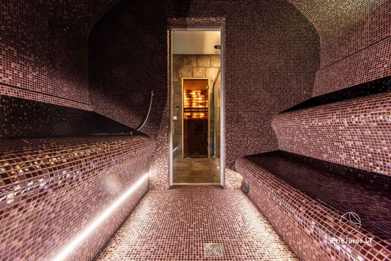 Pirčių ir SPA kompleksas, kubilas sodyboje - svečių namuose Skrablas Latvijos Nidoje 50 m iki jūros!