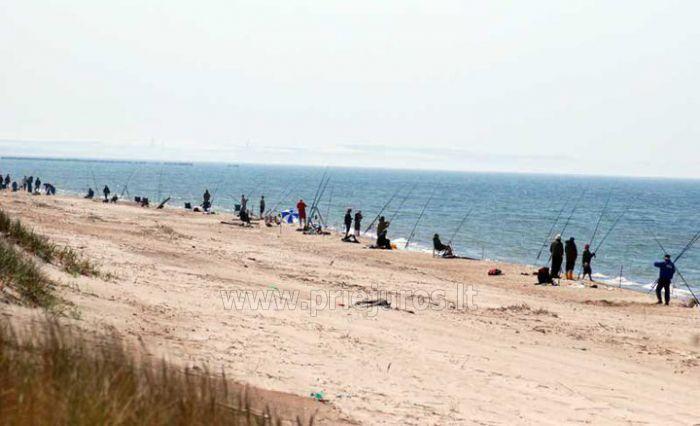 Zvejo jūras un ezera Papes, laivu noma. Atpūtas nami Liepajas rajona Aulaukio Baltija