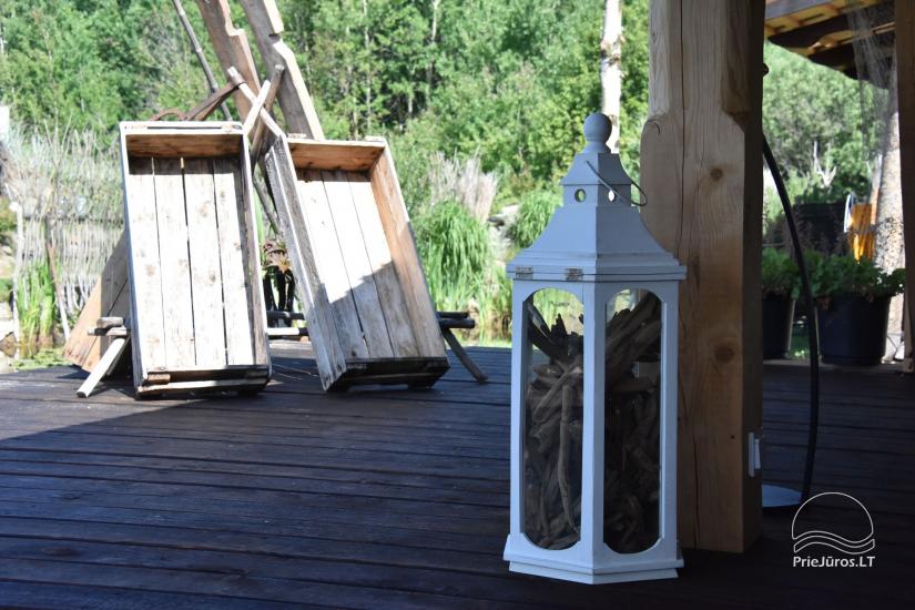 Kafejnīca svētkiem Jurgi Pape 200 pie jūras, 300 m attālumā no ezera - 22