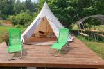 Glamping teltis 1-6 personām - 2